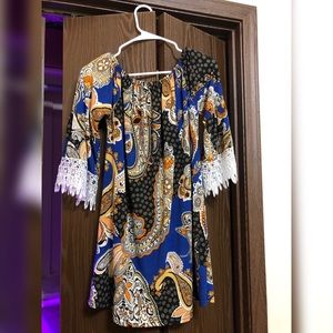 Multicolored Paisley Tunic